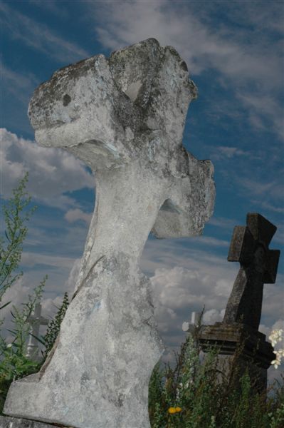 cmentarz koło wsi Hulcze, rezerwatu Święty Roch